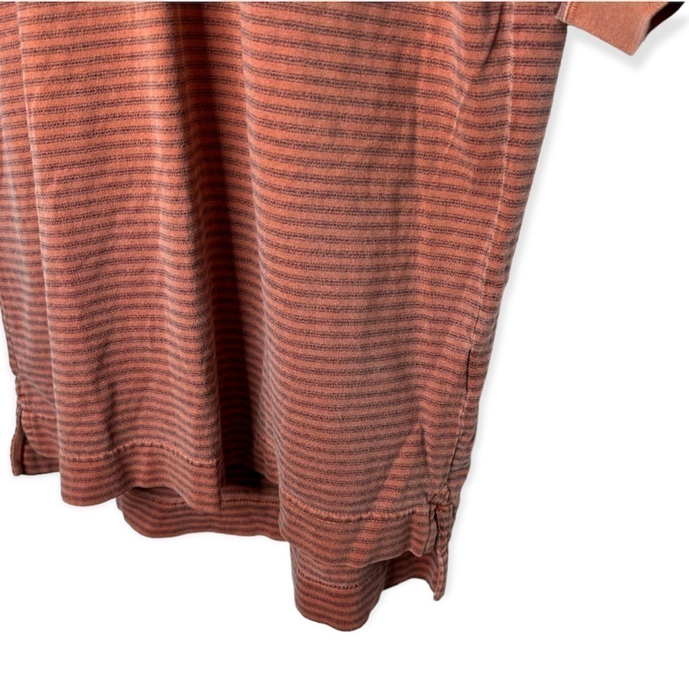 Timberland Weathergear‎ Striped Short Sleeve Quarter Button Shirt Size M - Picture 3 of 6
